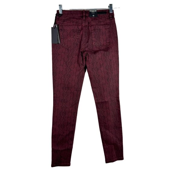 🟣🟣 Blank NYC Womens Reade Crop Skinny Dark Wash Jeans Size 24 - Picture 2 of 13